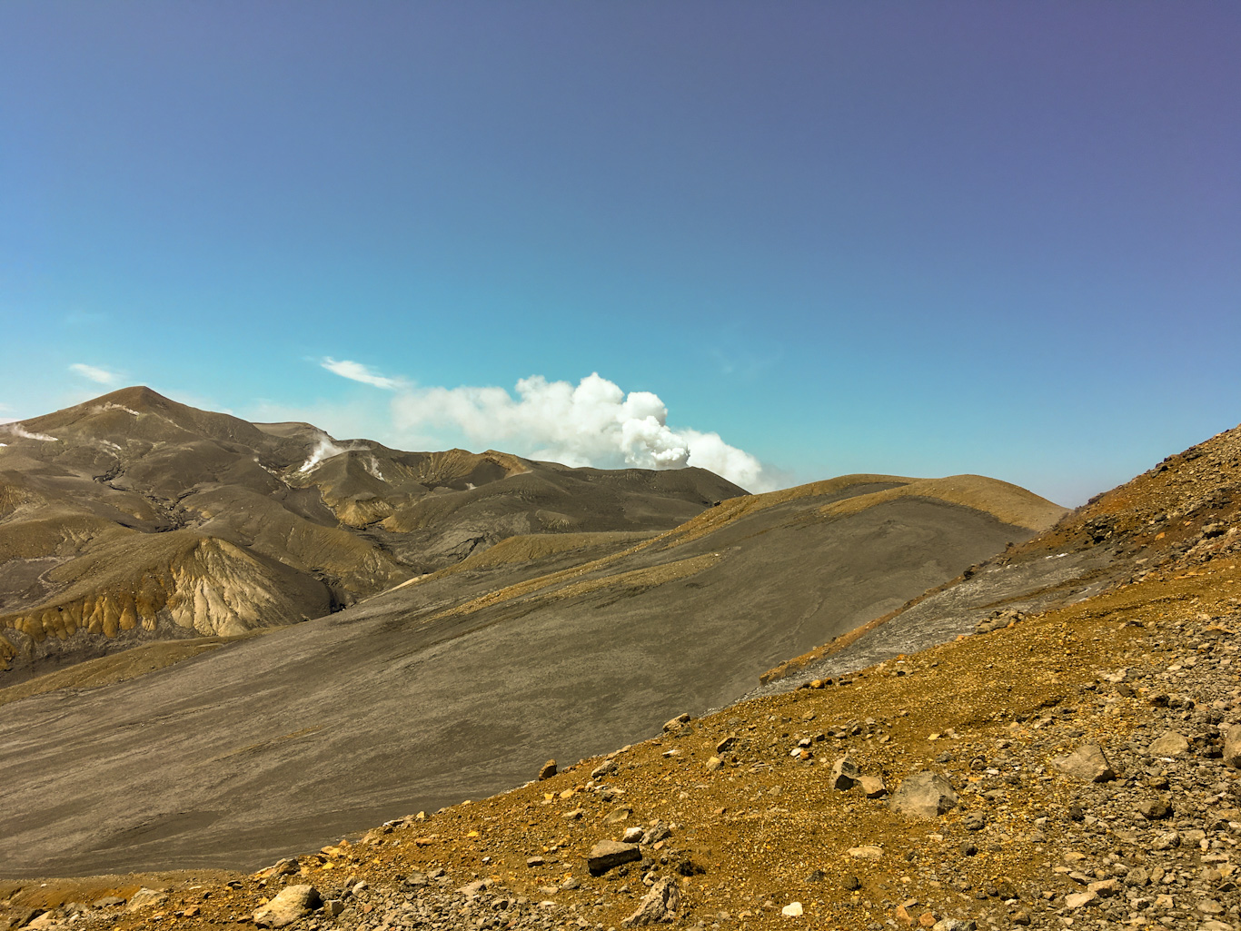 Парамушир, вулкан Эбеко